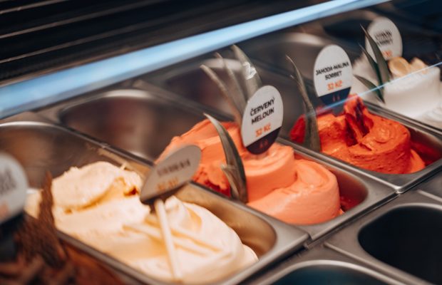 Ručně dělané zmrzliny v Fruitisimo
