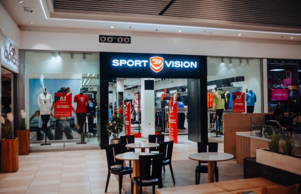Sportovní oblečení, boty a doplňky v prodejně Sport Vision v Kladně