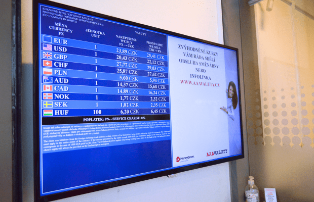 Směnárna Central Kladno