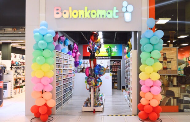 Balonkomat prodejna Central Kladno