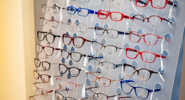 Dioptrické brýle v prodejně FOKUS Optic