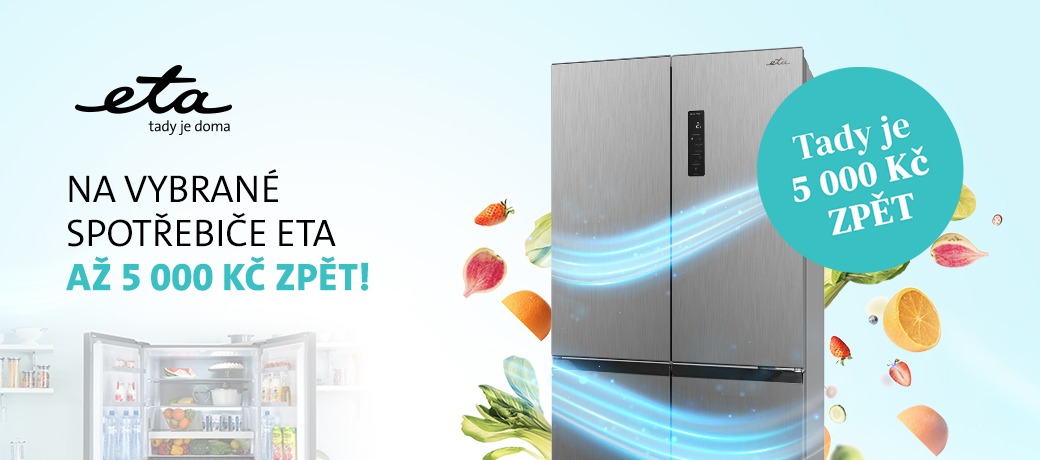 Cashback až 5 000 Kč v ETA v Central KLadno