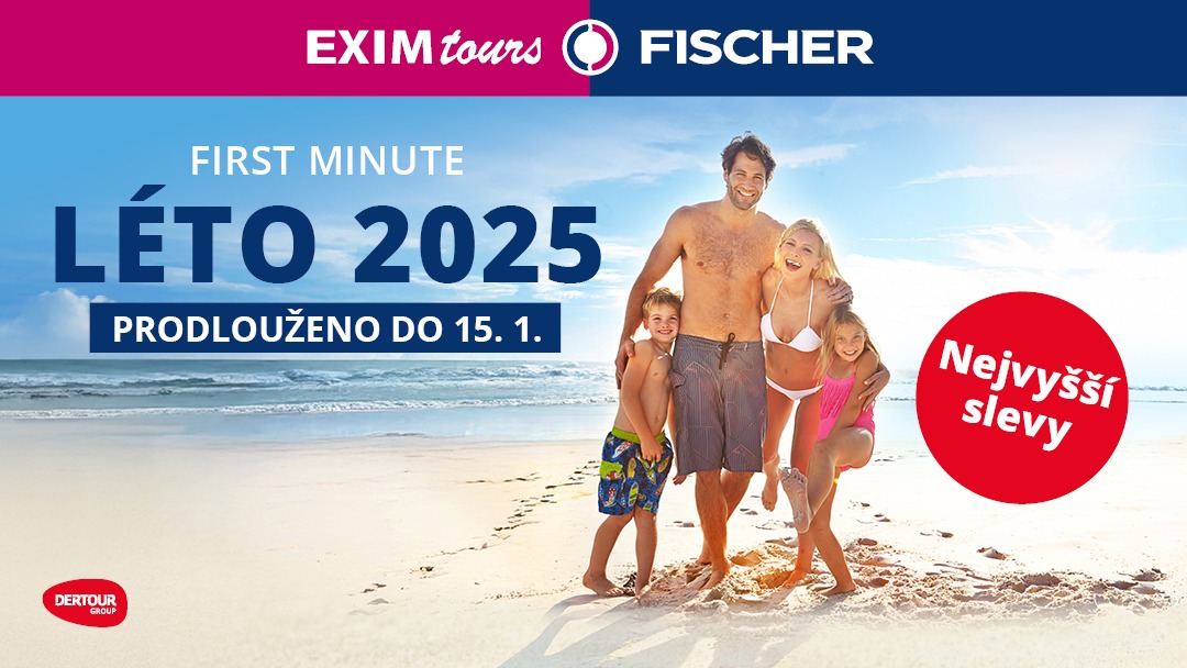 EXIM tours léto first minute