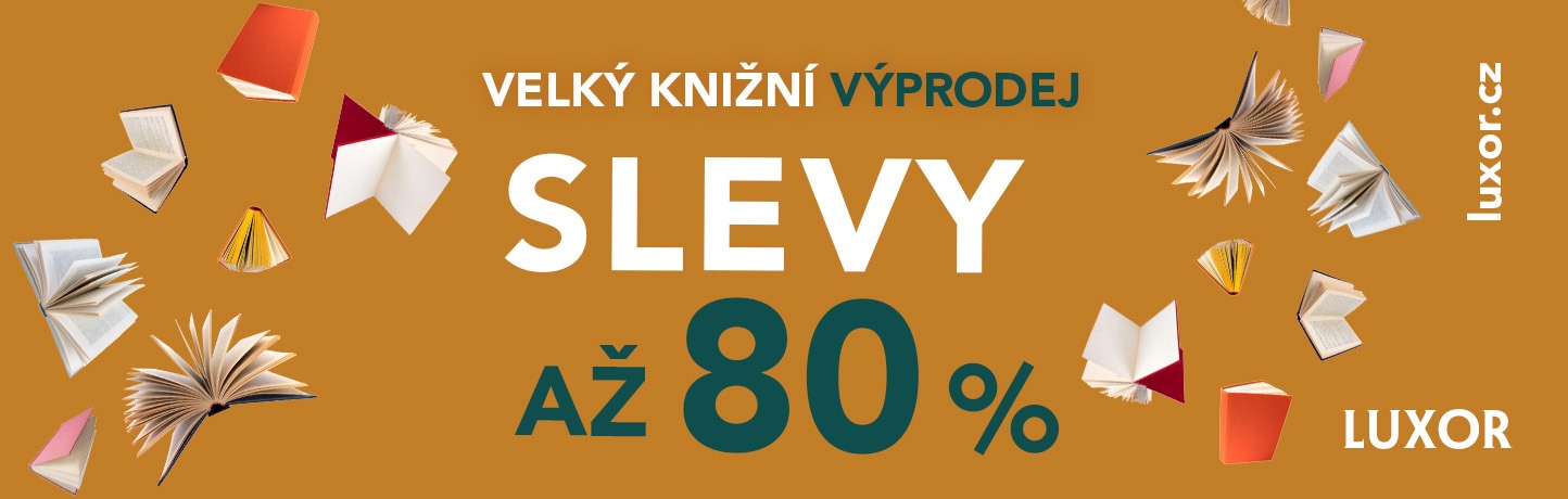 luxor velký knižní výprodej