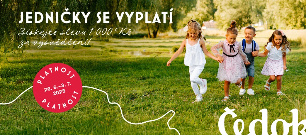 Čedok vysvedčení