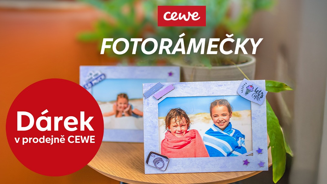 Fotorámeček zdarma CEWE