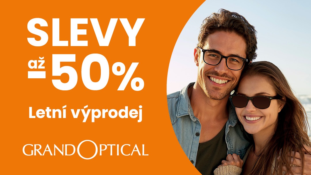 GrandOptical letní výprodej
