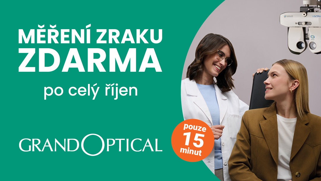 Měření zraku zdarma GrandOptical