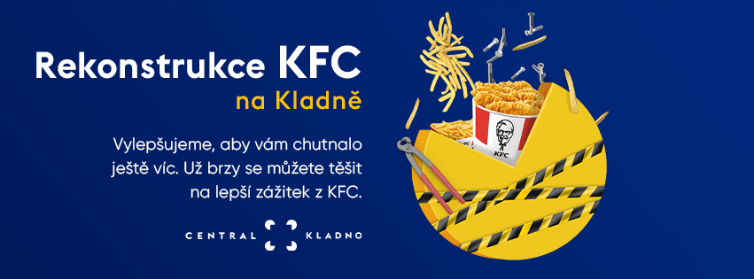 Rekonstrukce KFC na Kladně