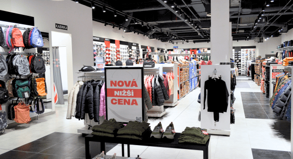 nová prodejna Sport Vision