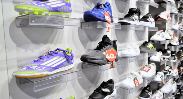 zrekonstruovaná prodejna Sport Vision