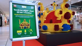 Svatováclavská koruna v Central Kladno