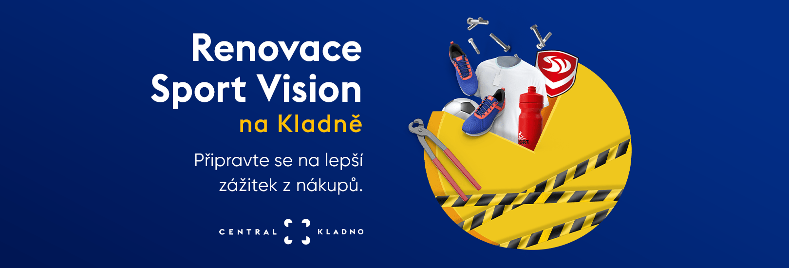 Rekonstrukce Sport Vision v Central Kladno