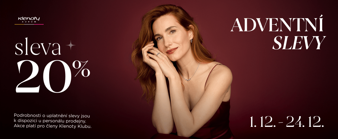 Klenoty Aurum adventní slevy