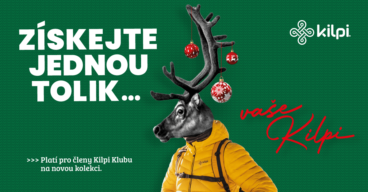dvojnásobná sleva na novou zimní kolekci KILPI
