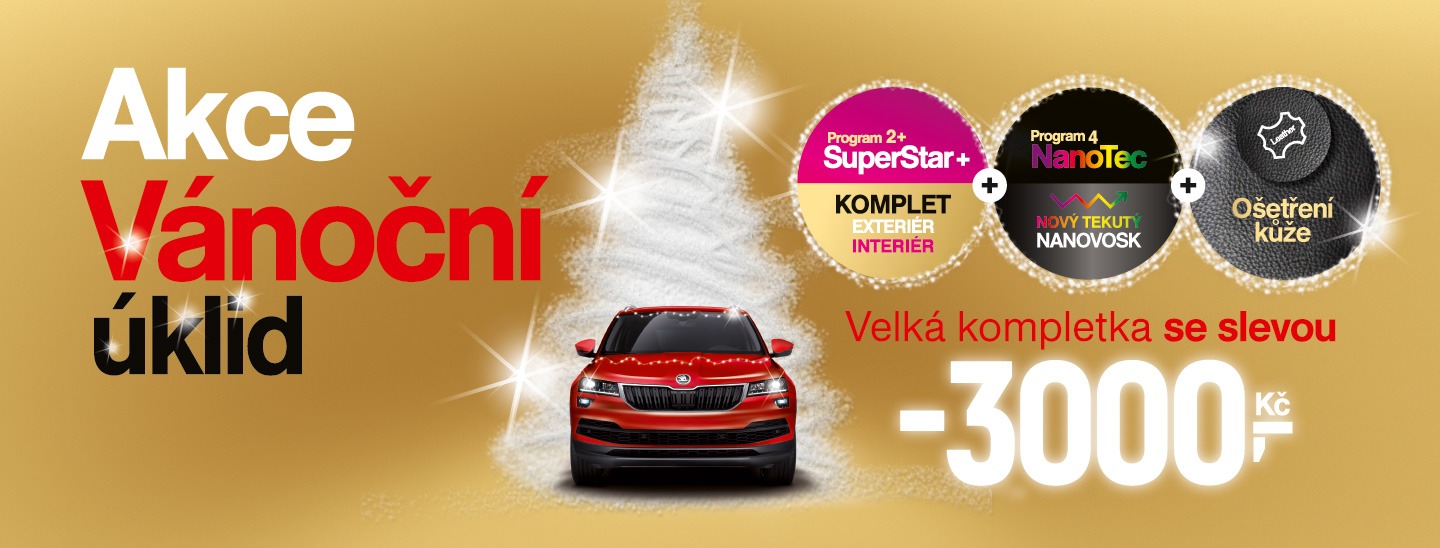 Vánoční úklid Automyčka Express