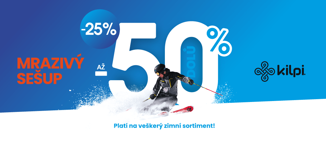 Kilpi - mrazivý cenový sešup