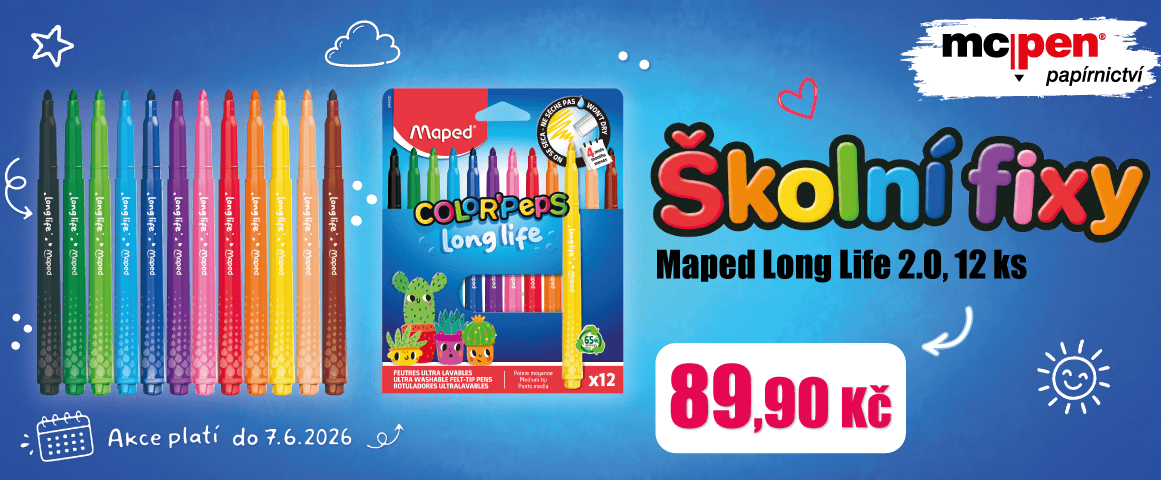 Fixy školní Maped Long Life 2.0