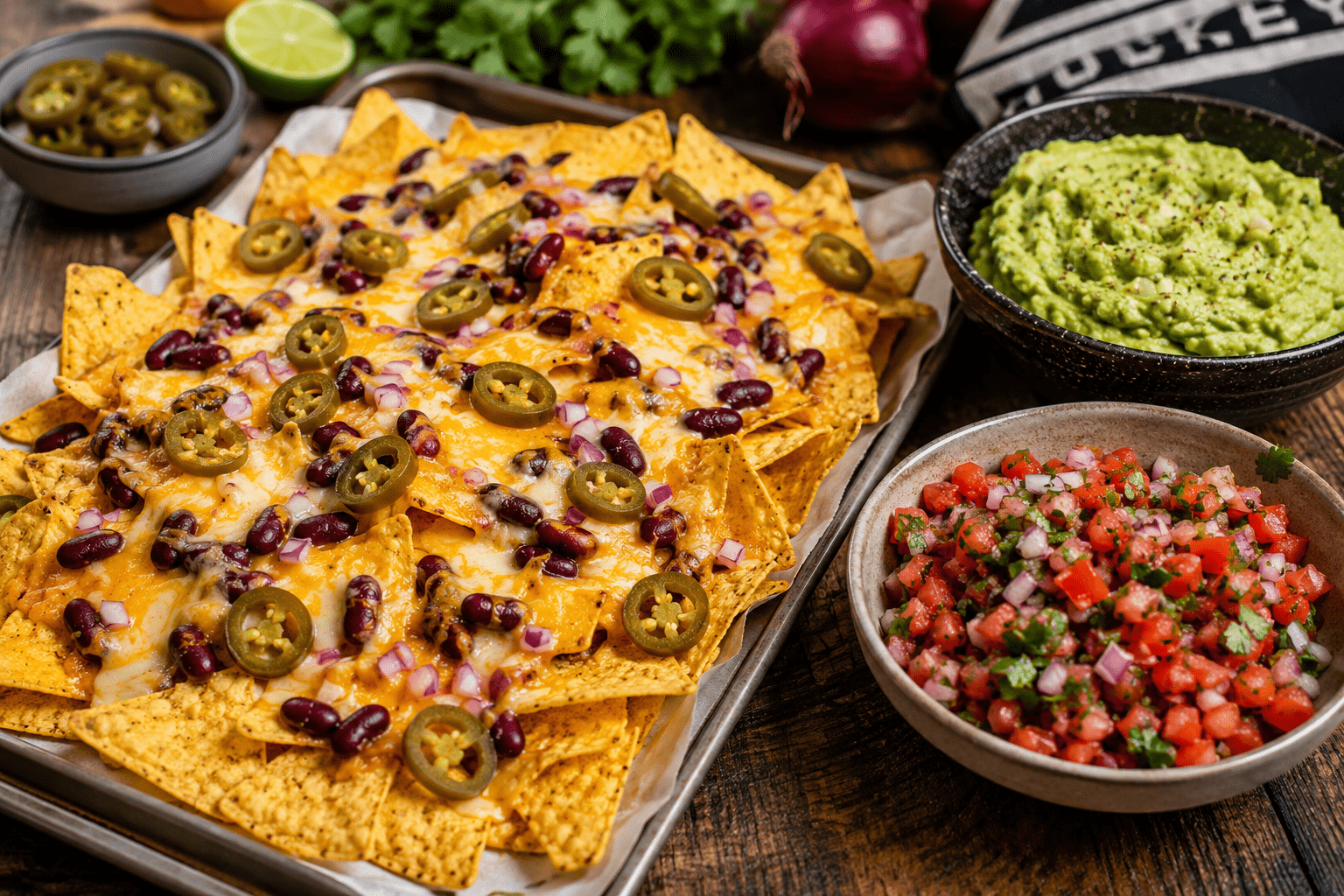 Nachos s domáci salsou