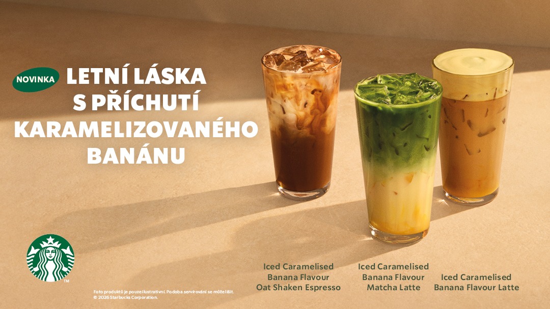 Starbucks Central Kladno letní nabídka