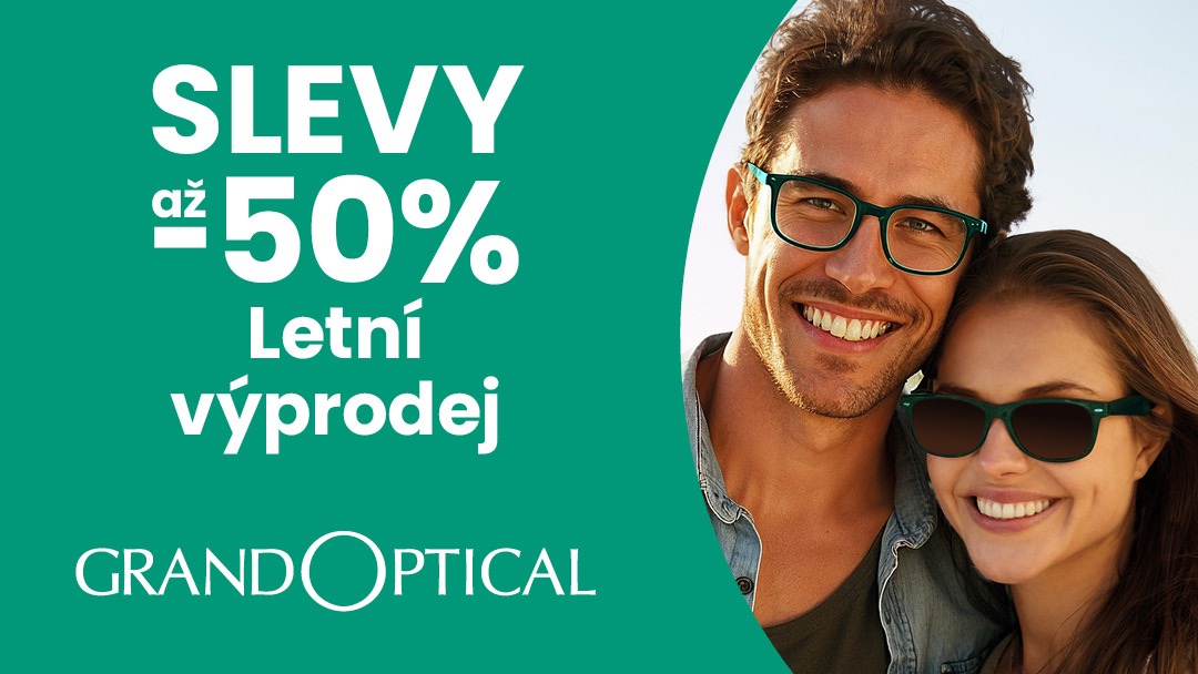 Letní výprodej v GrandOptical