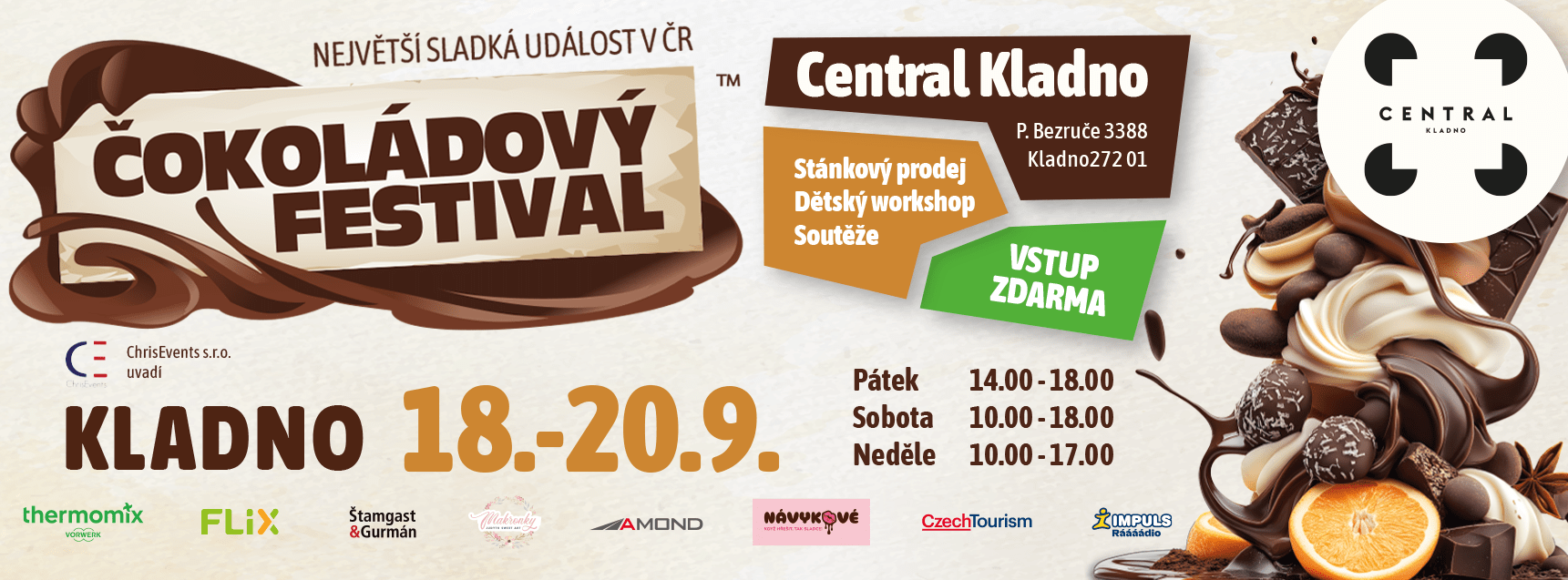 Čokofest na Kladně