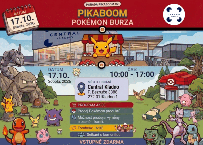 Pokemon burza na Kladně